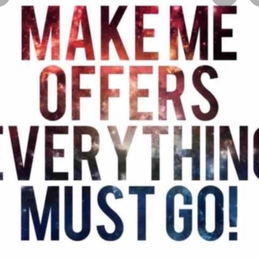 Offers are welcome!